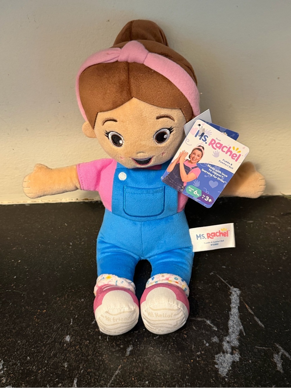 Ms. Rachel Cuddle & Comfort Doll Toy 11” Soft Plush NWT